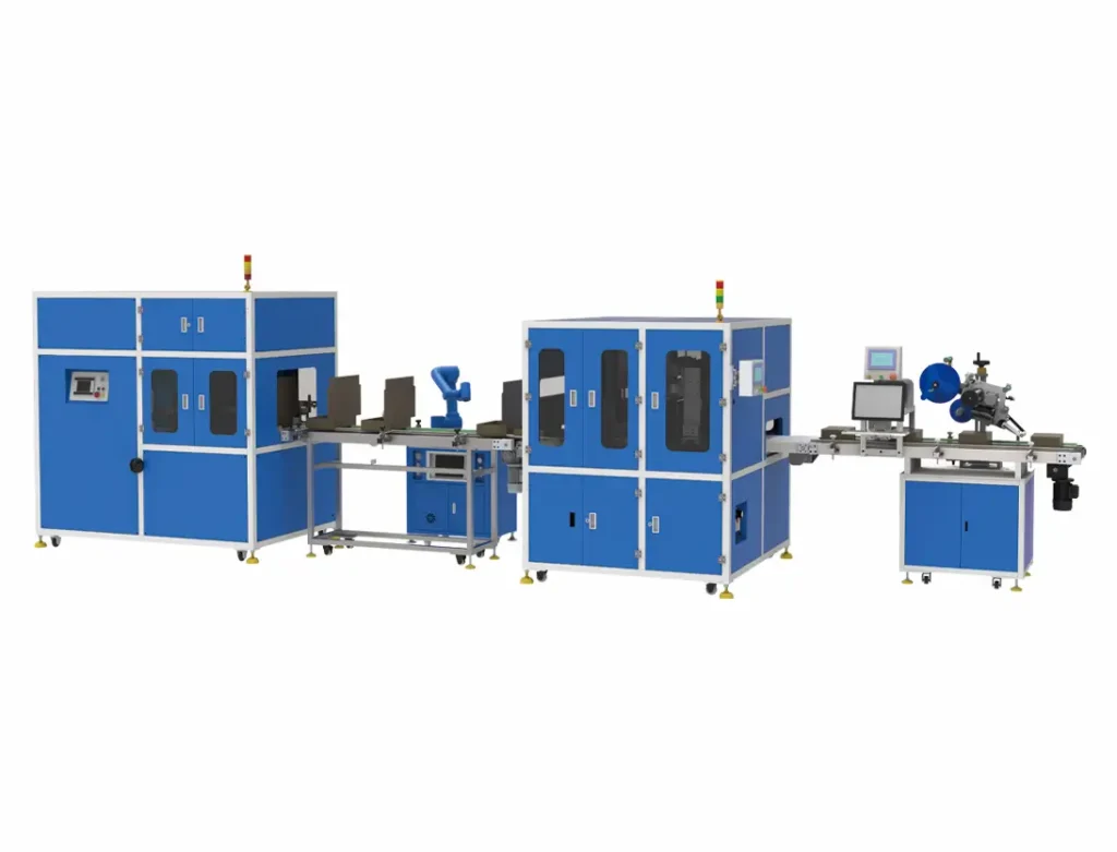 Box Folding-Loading-Labeling” Integrated Line