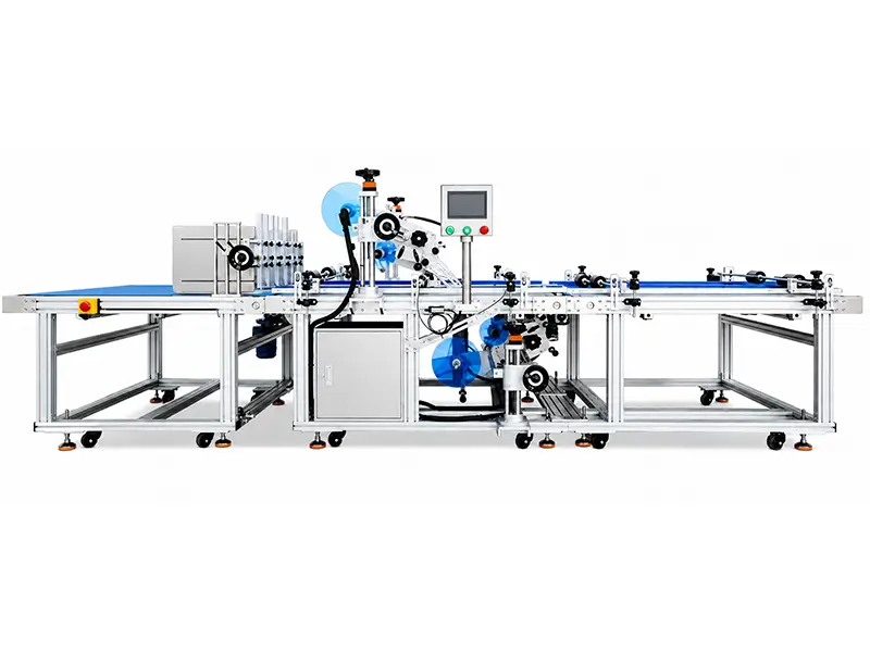 Automatic Carton Labeling Machine for E-commerce Logistics