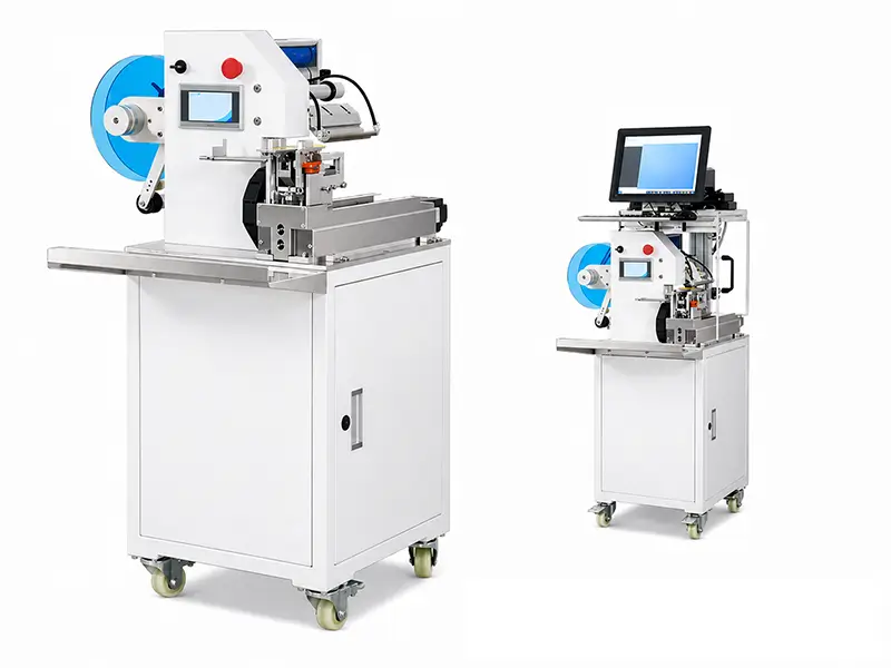 HL-T-107 Automatic Wire & Cable Folding Labeling Machine