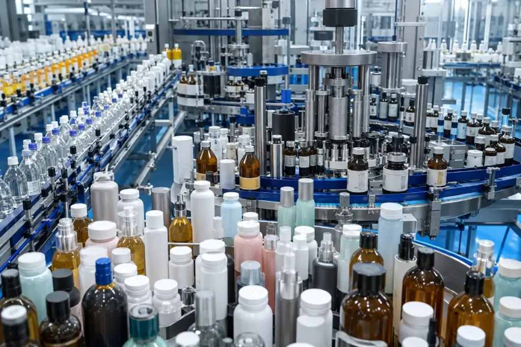 Automatic Round Bottle Labeling Machine for High Volume Production