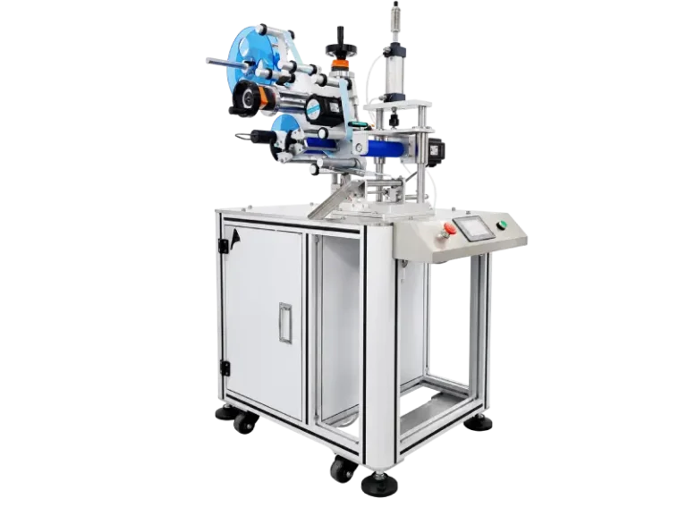 T-801L Semi-Automatic Floor-Standing Round Bottle Labeling Machine